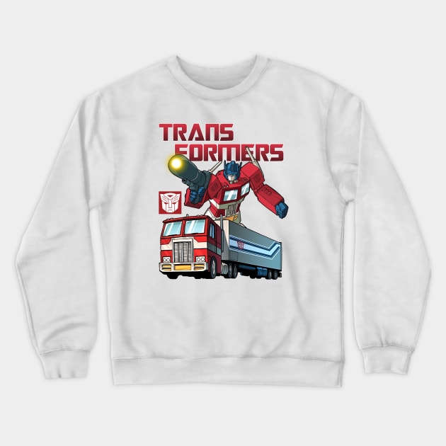 Transformers Crewneck Sweatshirt by Orlind